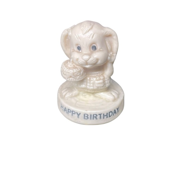 Russ Berrie & co. HAPPY BIRTHDAY figurine made in USA #612 - Picture 2 of 6